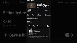 analytics of views when done streaming