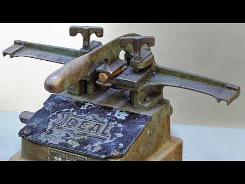 1928's "Ideal" Welding Machine Restoration - The BIZARRE Machine That Welds Sawblades? thumbnail