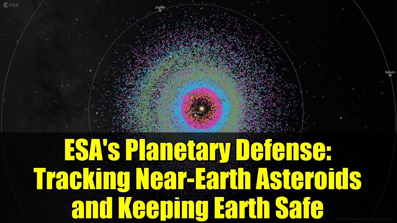 ESA's Planetary Defense: Tracking Near-Earth Asteroids and Keeping Earth Safe