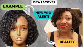 The Chronicles Of A Flight Attendant| Back To DFW & New Wig From YASGRL| 2 Day Trip