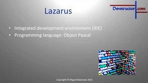 [Programming For Beginners] Lazarus Tutorial #1 - Learning programming