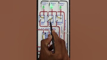 Master switch wiring with latching relay demonstration #diy #trending #wiring