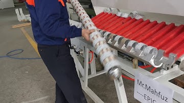 XW-105 Paper Core Loading&Unloading Machine Working