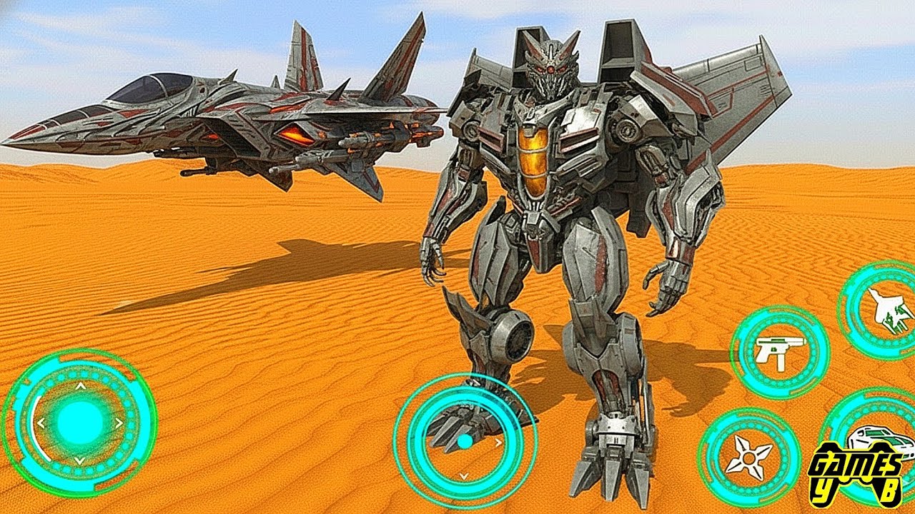 Futuristic Starscream Transformers: Jet Robot City Battle 2025 Part 6 - Android Gameplay