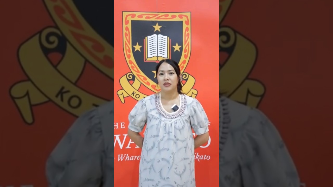 Ёсико с Маршалловых Островов рассказывает о том, что ей нравится в Университете Вайкато