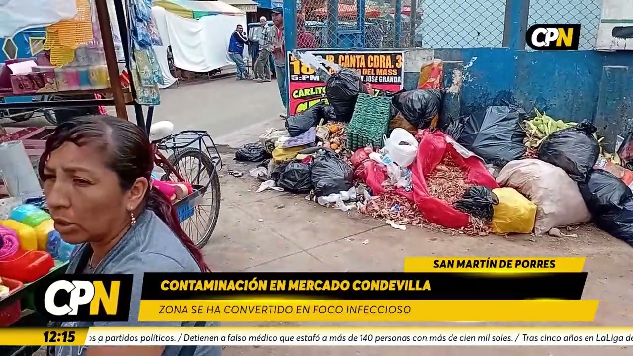 Contaminación en el Mercado Condevilla