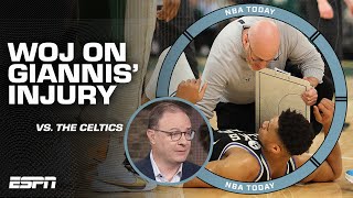 Woj details the 'good news' for Giannis \& the Bucks 👀 'His tendon is fully intact' | NBA Today