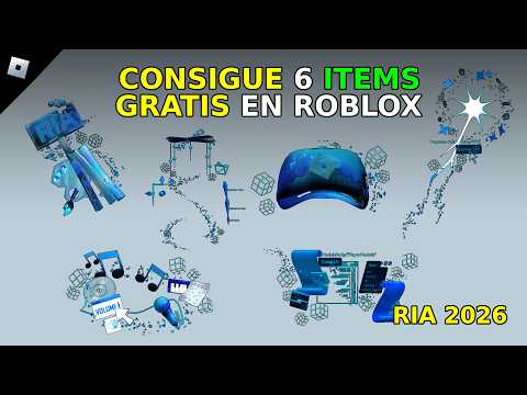 CONSIGUE 6 ITEMS GRATIS EN ROBLOX | Evento RIA 2026 - THE BLOCK