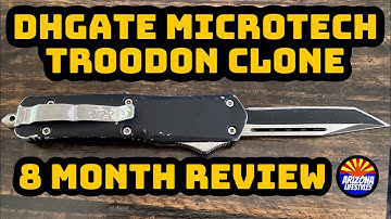 Best DHGate Microtech Troodon Clone review 8 months later