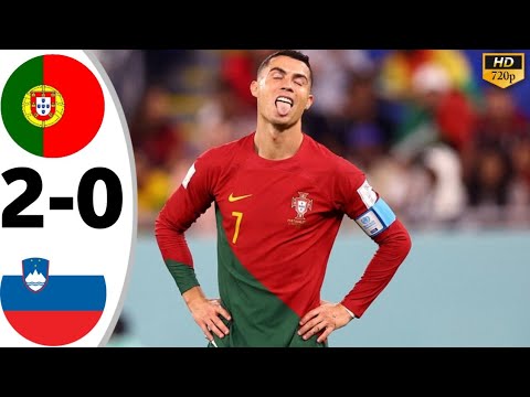 Portugal tadi malam•Portugal vs slovenia Highlights &amp; All Goals 2204