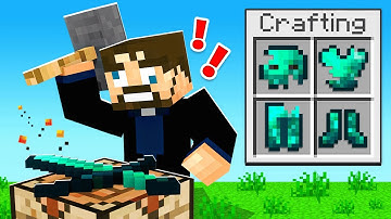 Crafting GLITCH ARMOR in Minecraft Sky Factory