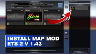 Cara Memasang Mod Peta di Euro Truck Simulator 2 - Peta Mandiri #Tutorial
