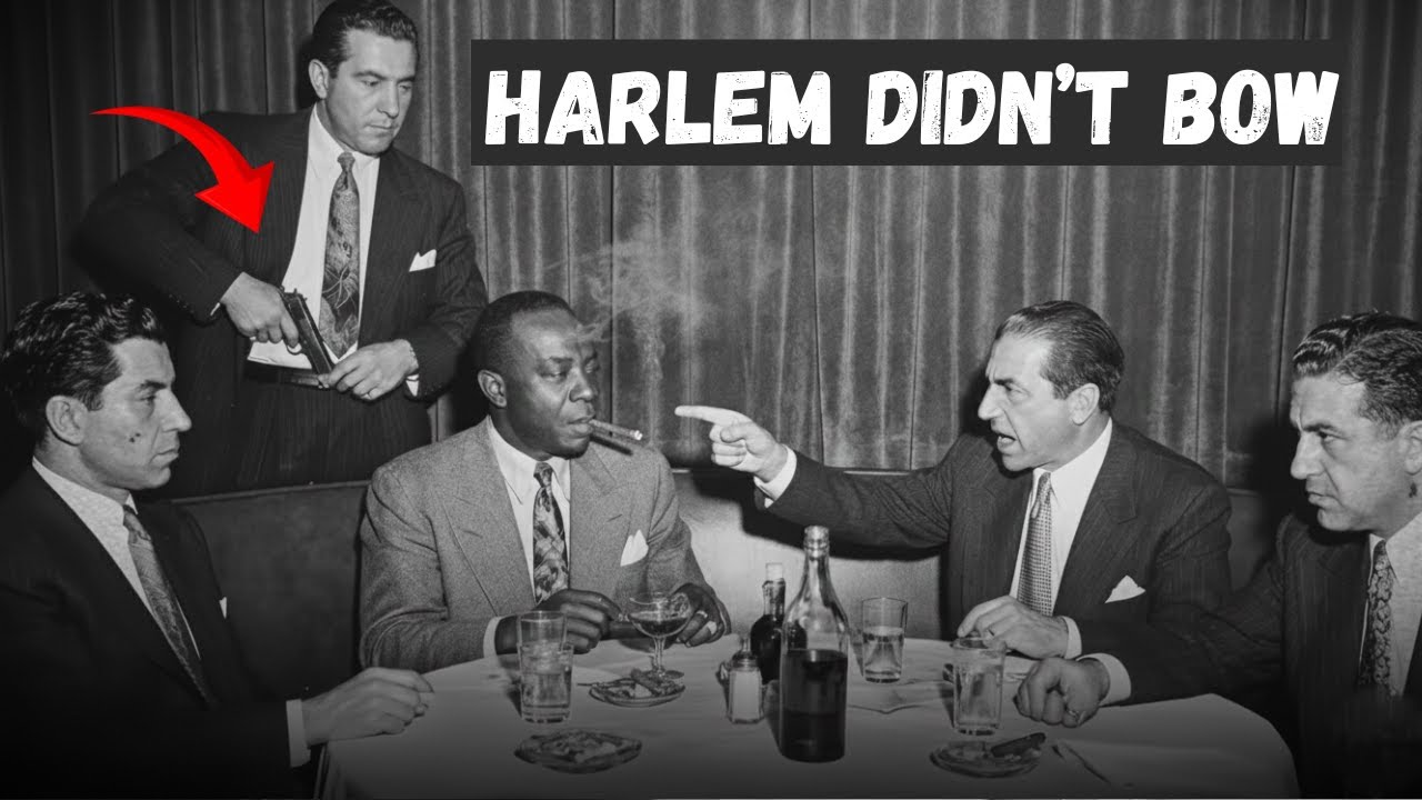 Lucky Luciano Put Guns on Bumpy Johnson — What Happened Next Shocked the Mob