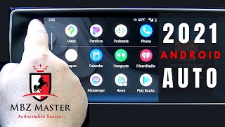 Android-Auto MAJOR UPDATE - 2021 FULL Exclusive Tutorial Demo | Widescreen Satellite Bird's Eye View