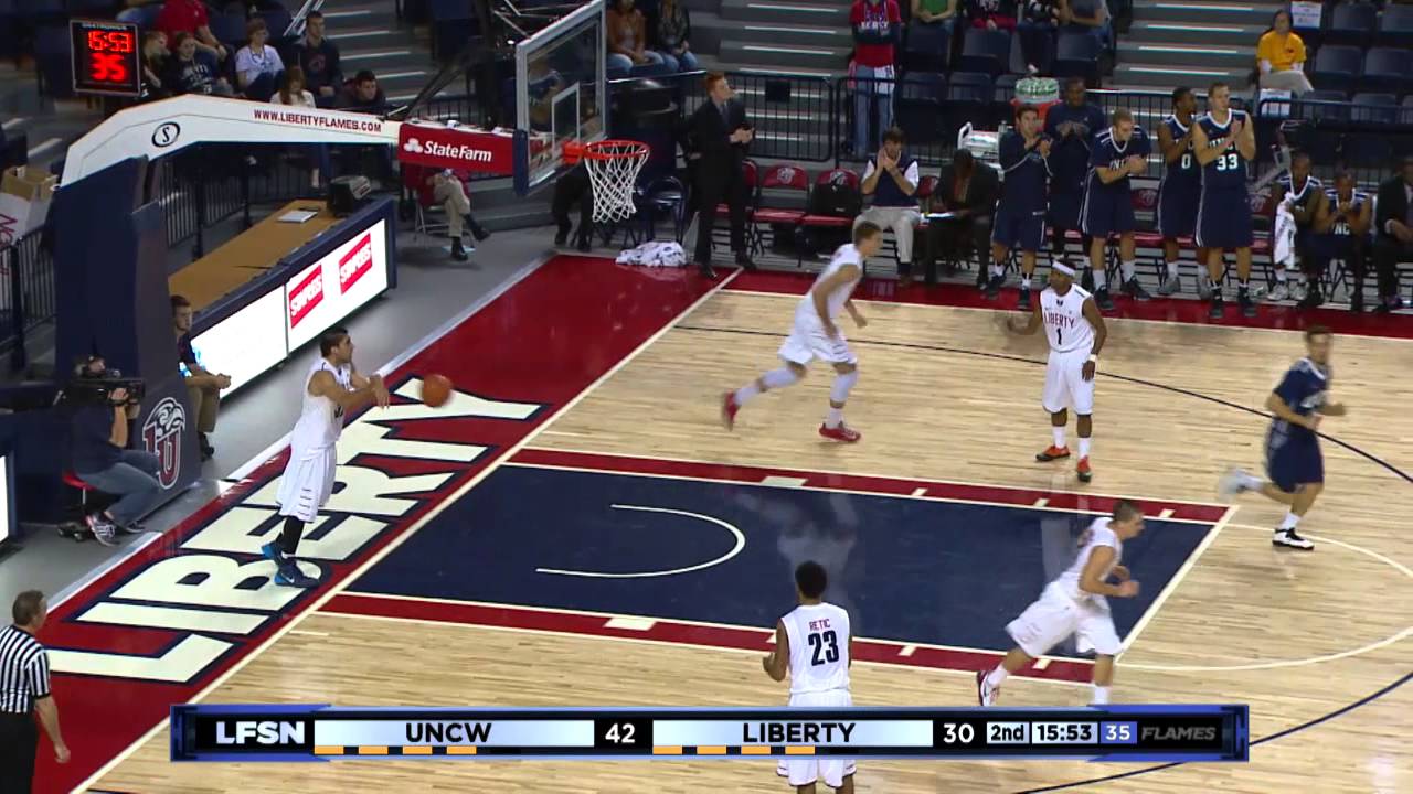 Liberty Men's Basketball Highlights vs. UNCW (11/18/13) YouTube
