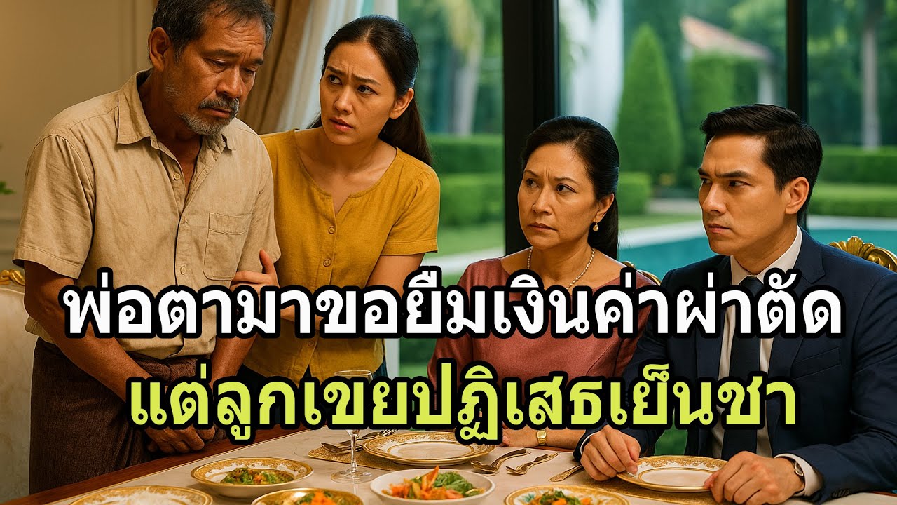 พ่อตามาขอยืมเงินค่าผ่าตัด แต่ลูกเขยปฏิเสธเย็นชา ฉันจึงแอบยัดเงินเก็บก้อนสุดท้ายใส่กระเป๋าให้พ่อ