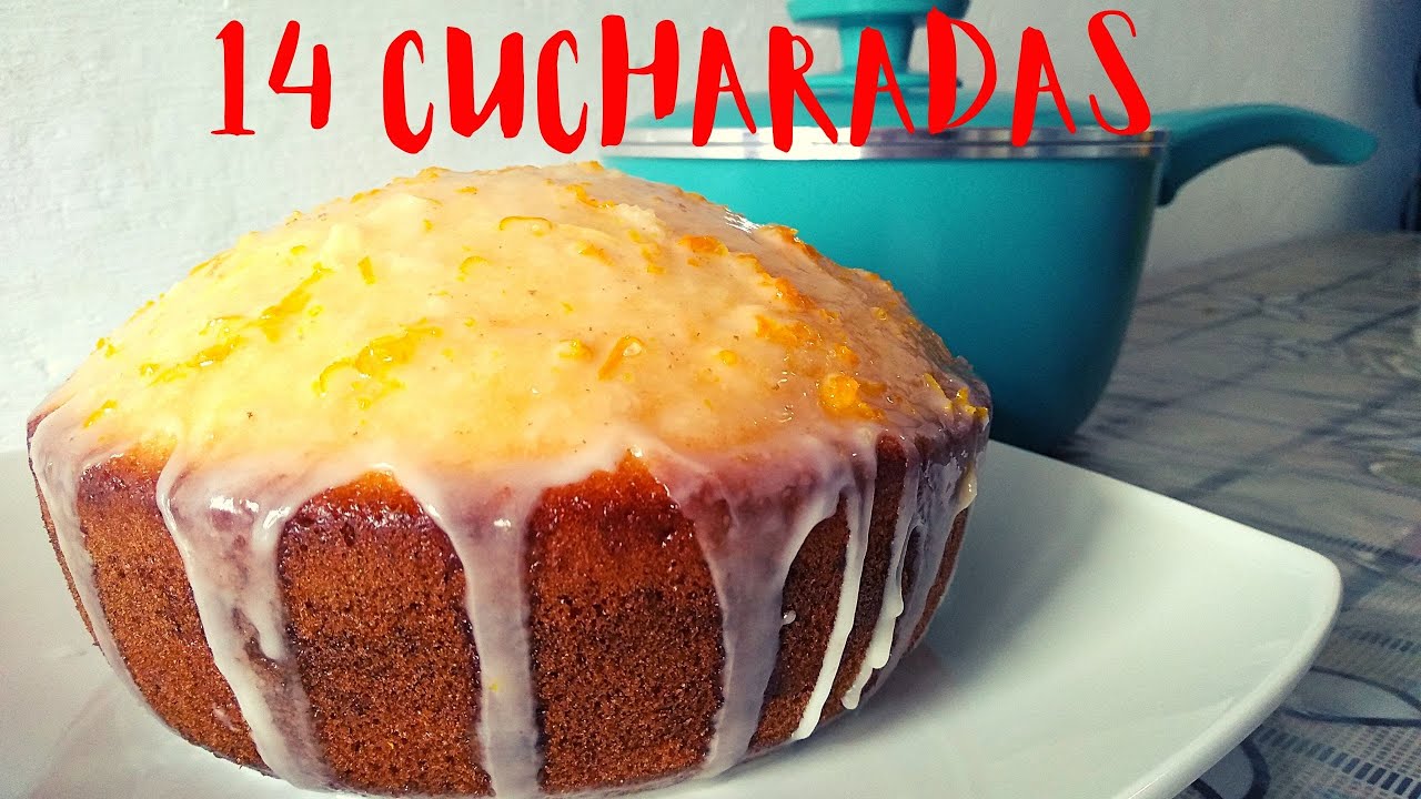 BIZCOCHUELO 14 CUCHARADAS SIN HORNO, FACIL Y ECONOMICO