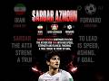 IRANIAN STRIKER #sardarazmoun #iran #football #soccer #shorts #viral