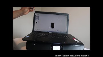 HP ENVY 5020  ALL IN ONE PRINTER LEARN HOW TO SCAN  DOCUMENT TO WINDOW 10