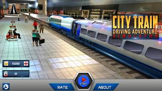 City Train Driving Adventure Simulator - by Titan Game Productions | Android Gameplay | screenshot 3