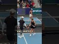 Putting on a pickleball clinic here on Humana Championship Court 👏@Anna.Leigh.Waters & @BenJohns_pb