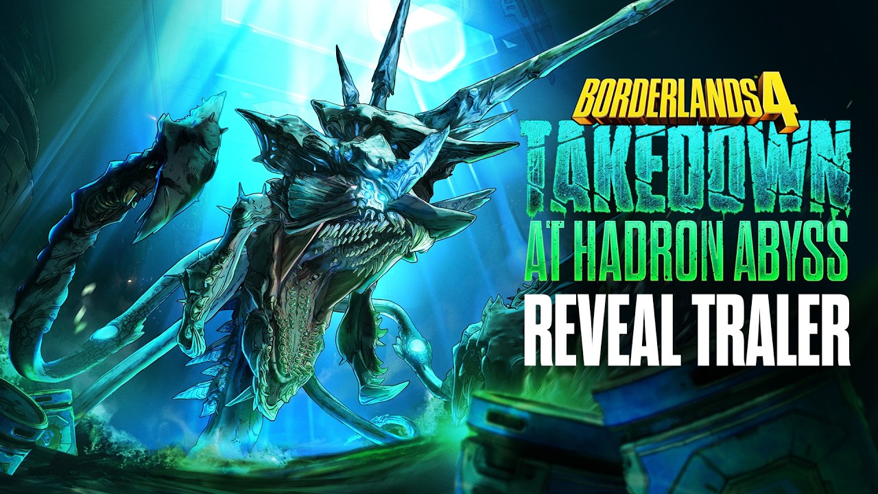 Borderlands 4 - Bounty Pack 3 and First Endgame Takedown Raid Releases June 25, New Playable Vault Hunter: Loveless the Hacker Unveiled 2 YouTube player