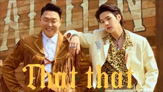 PSY(feat. BTS SUGA)-That That (Color Coded Lyrics Rom)