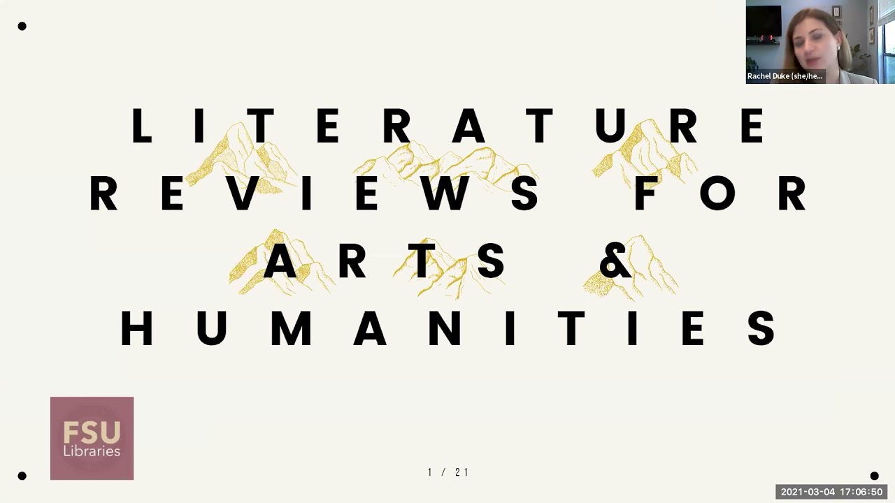 Dissertation Bootcamp: Literature Reviews for Arts & Humanities