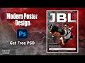 easy poster design in photoshop for beginners #posterdesign #graphicdesign #photoshop #logodesign
