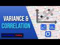 Variance & Correlation Explained in 4 Minutes | Statistics Made Easy