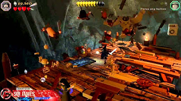 Lego The Hobbit walkthrough  Part 11 The Goblin King PlayStation 4