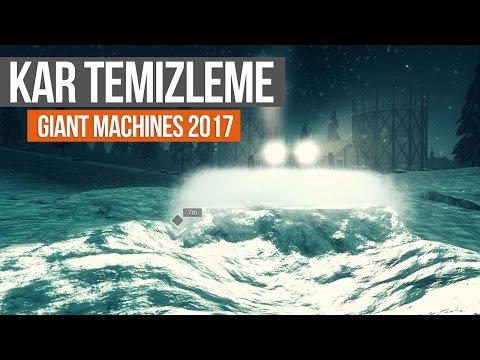 Giant Machines 2017 Buldozer ile Kar Temizleme #4