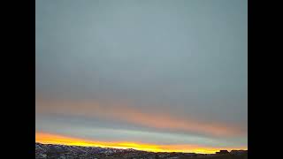 Sunset Time-lapse: Saturday, December 30, 2023