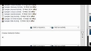 Moodle Lesson 30: Using the Sharing Cart Plugin