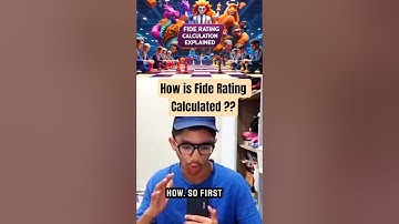 How FIDE Rating is Calculated in Chess ♟️