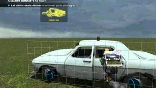 Gmod How To Make A Simple Airplane(Carplane) With Guns