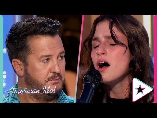 Singer Makes Judge CRY With Billie Eilish Cover on American Idol 2024! class=