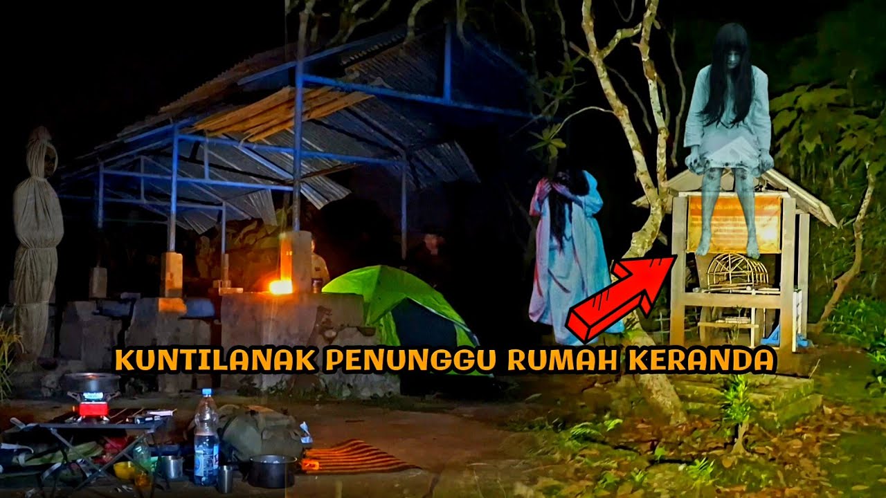 HOROR‼️CELAKA, DI CEKIK SOSOK KUNTILANAK DI RUMAH KERANDA -HARUS LARI PULANG