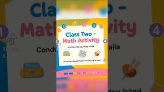 Al Ibrahim Oasis Public Secondary school Class 2 Math Activity