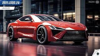 2025 Lexus LFA Unveiled  Potential to become a classic electric supercar!