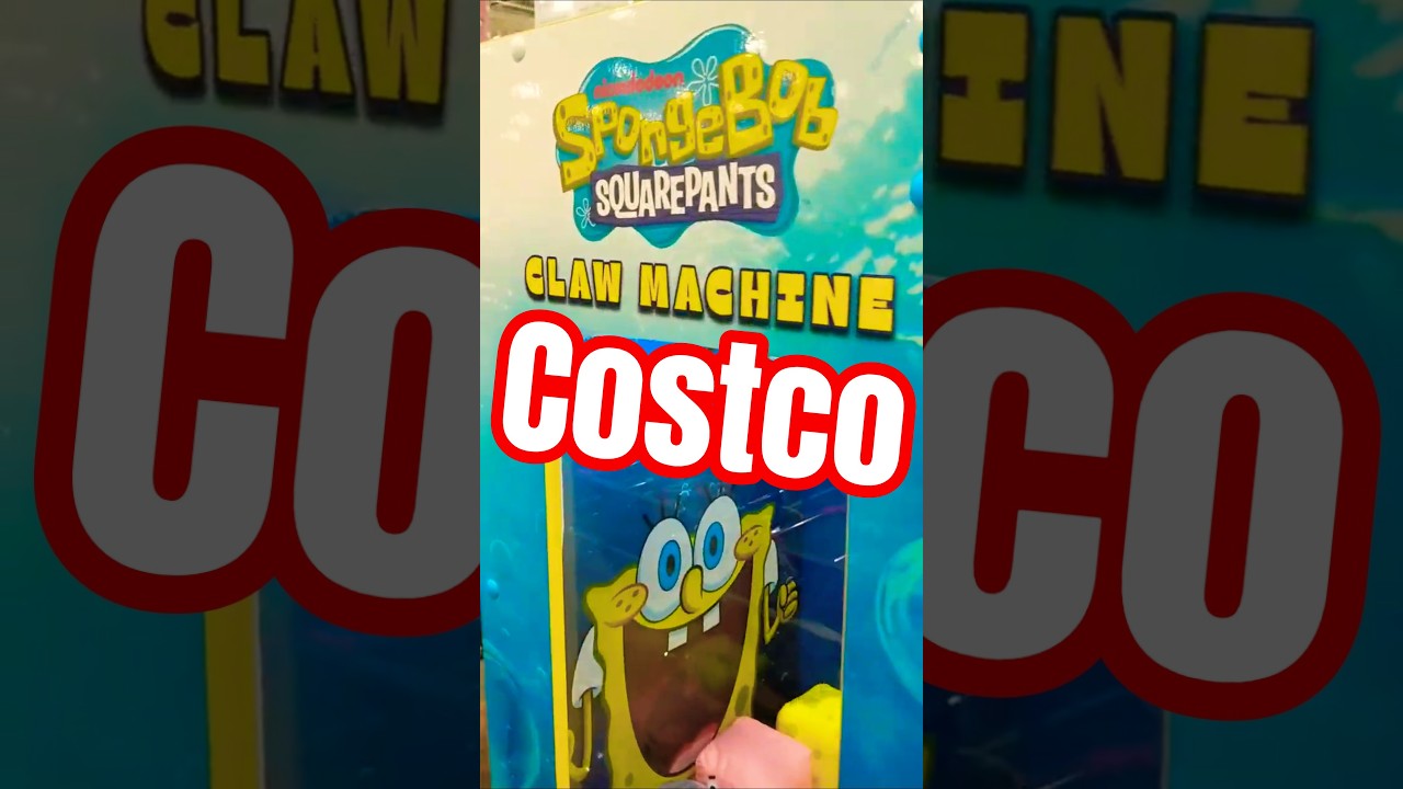 A SpongeBob Claw Machine