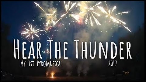 Hear the Thunder July 4th 2017 My FIRST Pyromusical (with almost a SINGLE fireTEK module)