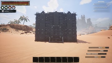 Conan Exiles Strong Entrance (better than stacked doors)