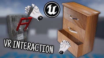 UE5 VR Interaction System: Levers & Drawers - NO TICK OR INTERFACES *BEST METHOD*
