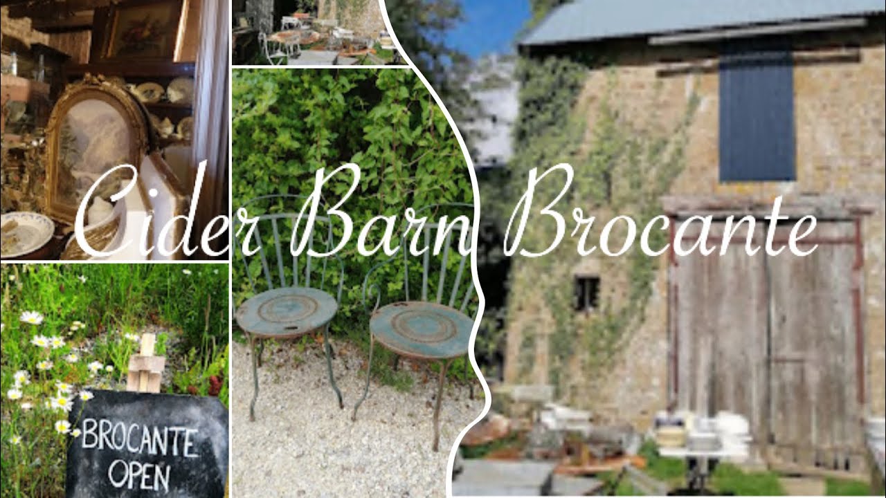 France Brocante | Shop with me! | Cider Barn Brocante
