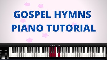 Gospel Hymns Piano Tutorial-(Instructor - Emmanuel)