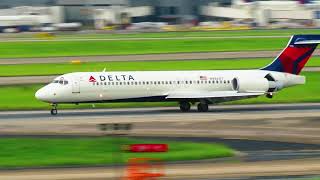 Delta B717-200 Landing In Atl