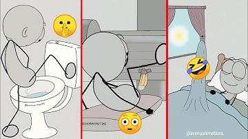 Try Not To Laugh Challenge! | Funny animation meme compilation part-1