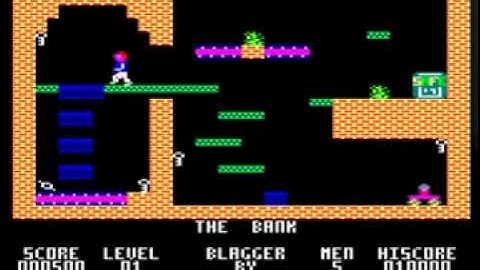 #AmstradCPC | Blagger