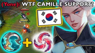 KOREAN CAMILLE SUPPORT IS BROKEN... HERE IS WHY (HAIL OF BLADES META)